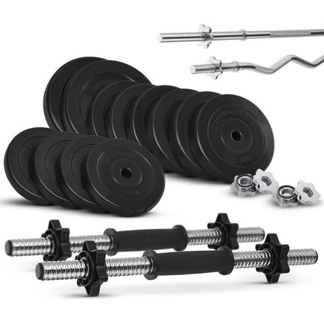 Set di manubri 3in1 da 60 kg