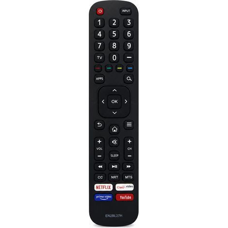 Télécommande TV compatible avec Hisense EN2BL27H (1/5)