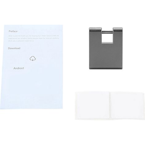 Serrure Intelligente Sans Clé - Verrouillage Bluetooth pour Sac à Dos - Alliage D'Aluminium - Appareil Mobile Android iOS - 1 Pièce (1/5)