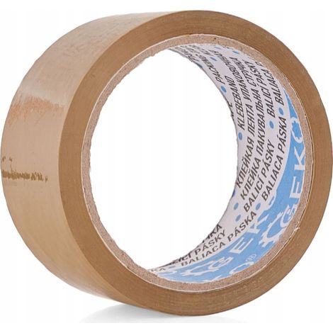 Nastro adesivo da imballaggio 48 mm x 50 m - marrone (6/120) (1/3)