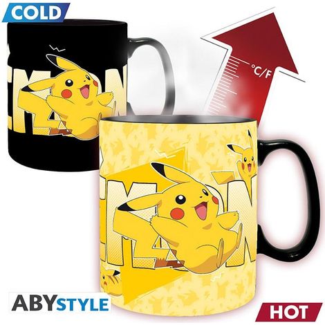 Tasse mit Wärmewechsel - Pokemon - Pikachu - 460 ml