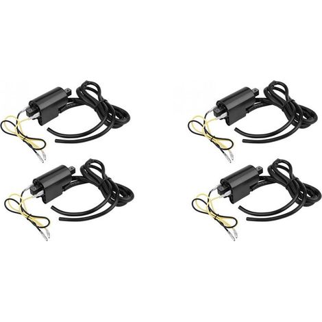 Kit de bobinas de encendido de 4 piezas para motocicletas Bandit GSF400, GSF600 y GSF1200.