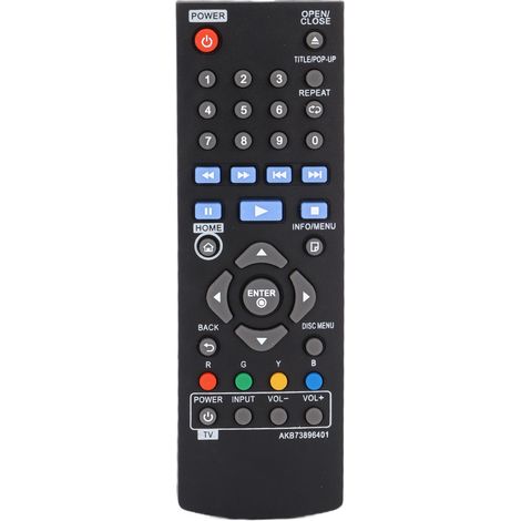 Télécommande universelle pour lecteur DVD LG, compatible modèles BP340, BP135, BP335W - AKB73896401