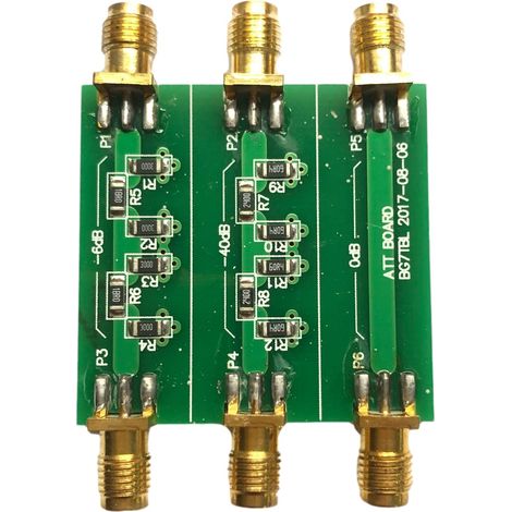 0dB, 6dB, 40dB attenuators, NWT series sweep frequency meter calibration devices, 50 ohm impedance controller module (1/4)