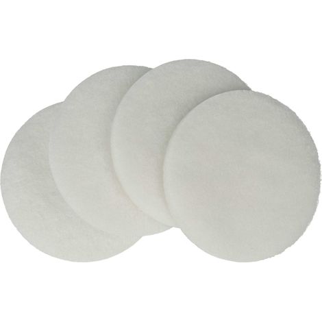 vhbw 4x Luftfilter G3 Ersatz für Bosch 7735600383 für Lüfter, Badlüfter, Ventilator, Lüftungsgerät - Weiß