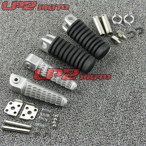 Convient aux pédales Kawasaki ER4 ER4F/N Ninja 400 ER6 ER6F/N EX650 (repose-pieds avant et arrière) (1/3)
