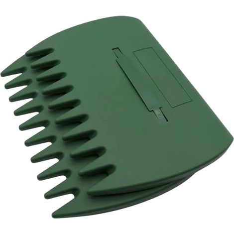 (Vert foncé) 1 paire de grands ramasseurs de feuilles portatifs, résistants à l'usure, ergonomiques et étanches, pour le ramassage des feuilles et le nettoyage de la pelouse. (1/5)