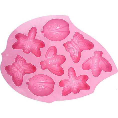 Silikonformen Insektenform Schokoladenform Wiederverwendbare Backformen Fondant-Kuchenformen
