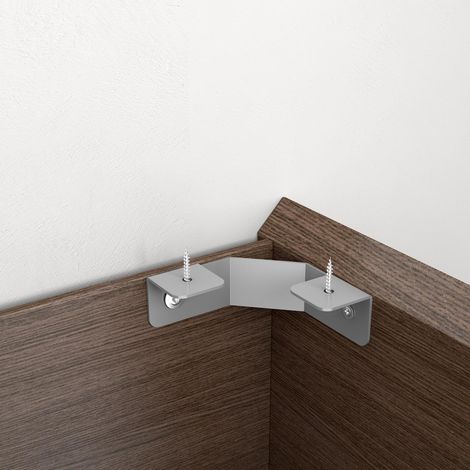 Structure Corner Support R.460130 - Support d'angle pour étagère d'angle (semi-flexible) (1/4)