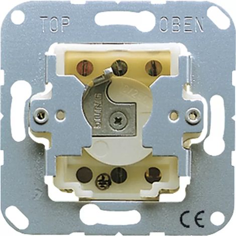 Jung Schlüsselschalter 10AX 250V 1-pol. CD 134.18 WU (1/2)