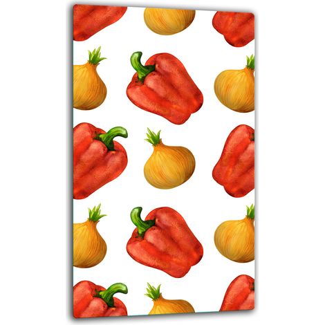 GLASSCHUTZPLATTE FÜR INDUKTION 30x52 GEMÜSE (1/5)