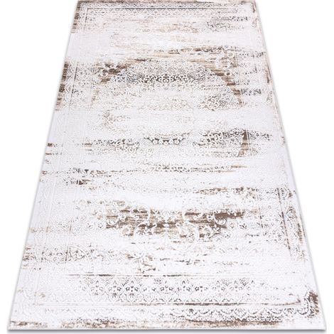 Tappeto ACRILICO VALENCIA 9986 ORNAMENTO, TELAIO, vintage avorio beige 120x180 cm