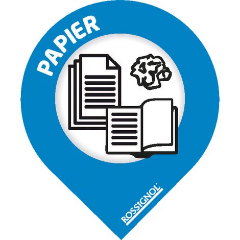 Sticker Collec - Papier - bleu