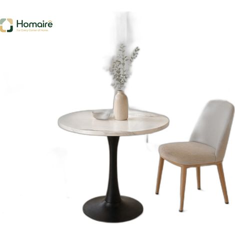 Regal MDF Metall Weiß 80 x 80 x 76 cm HOMAIRE (1/5)