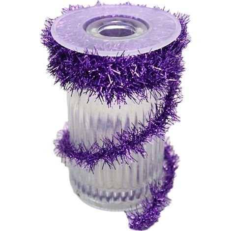 Guirlandes de fils colorés, ruban de guirlandes-2,8 riz violet (1/5)