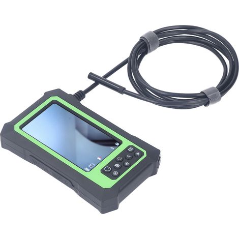 Endoscope industriel flexible de 8 mm de diamètre, 4,3 pouces (11 cm) avec écran, 5 mètres de long, caméra unique 1080p, pour la réparation de tuyaux. (1/5)