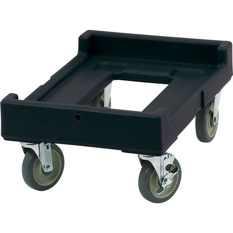 Chariot pour série UPCS - 42 x 62 x 26.5 cm - Noir - Cambro