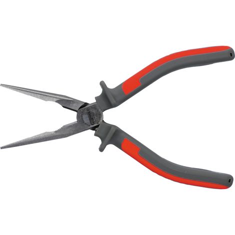 KS Tools - Pince à bec demi-rond droit ULTIMATE®, L.220 mm - 922.8021