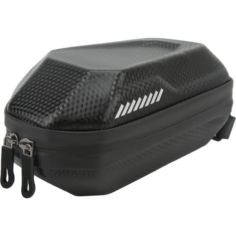 Sacoche de selle vélo étanche 1,5L avec bandes réfléchissantes, robuste et résistante pour VTT et cyclisme urbain.