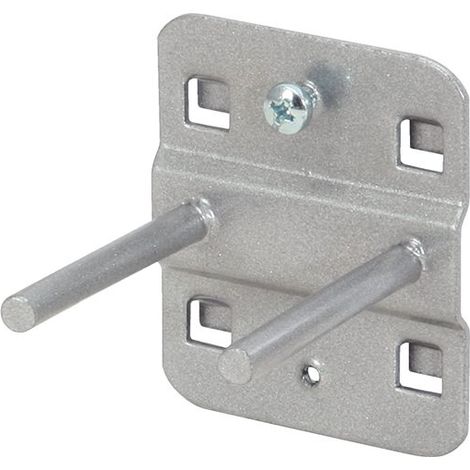 KS Tools 860.0820 Doppelter Werkzeughalter mit geradem Dorn Ø 6mm, 35mm (1/2)