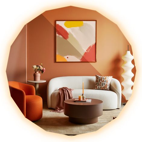 Miroir LED mural salle de bain pour le maquillage - Miroir lumineux avec éclairage - 100x100 cm - Miroir LED (Chaude 3000K) rétro-éclairé moderne (1/5)