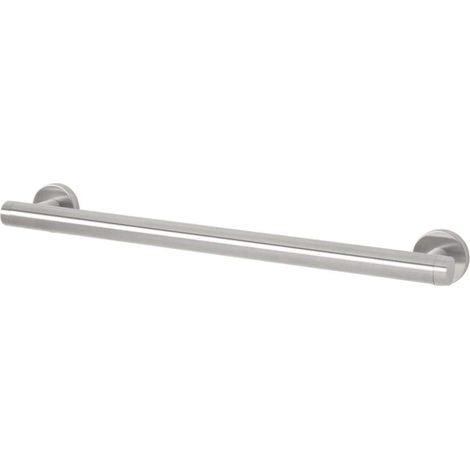 Poignée de bain de 45 cm, Acier inoxydable brossé (1/3)