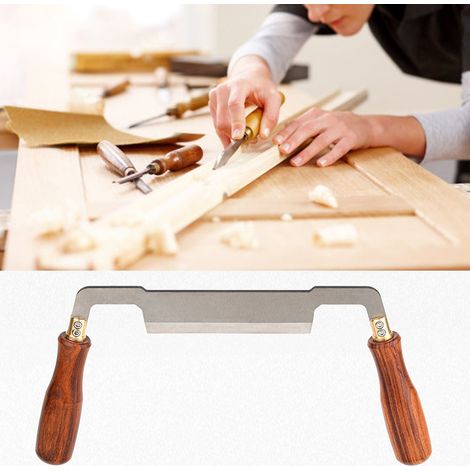 Outil à écorcer multifonctionnel en acier rapide avec poignée antidérapante confortable et manche ergonomique pour le travail du bois. (1/5)