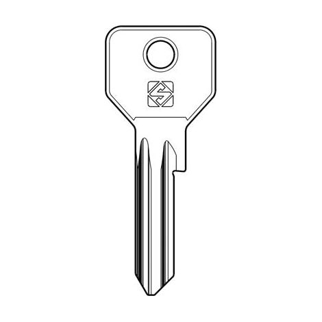 CHIAVE PIATTA CISA CS119 SILCA - ACCIAIO NICHELATO- 50 pezzi