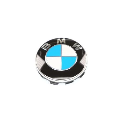Convient pour le logo du moyeu de roue BMW, badge central de roue, cache-moyeu de roue rond 68 mm (1/3)