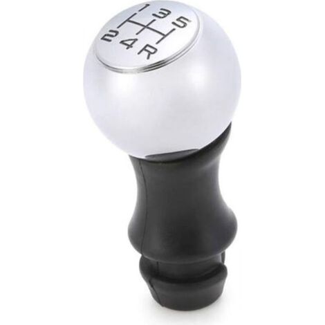 5-Speed Gear Shift Knob, Car Gear Shift Knob Professional Car Replacement Part for Car 206 207 3008/ C2 C3 C4 (1/5)