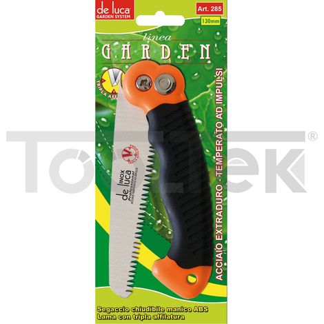 SEGA SEGACCIO POTATURA RICHIUDIBILE LAMA 130mm TRIPLA AFFILATURA DE LUCA