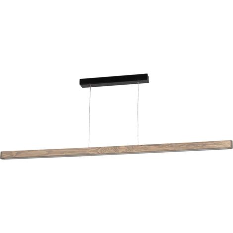 [GEBRAUCHT] B-Ware Envostar Lineo Led Hängeleuchte Pendelleuchte Led Lampe Kiefer Grau 135cm