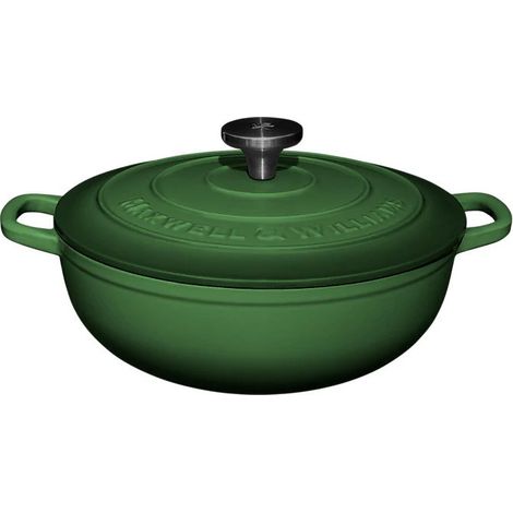 Casseruola ghisa verde Maxwell e Williams Cast Iron cm 26 (1/4)