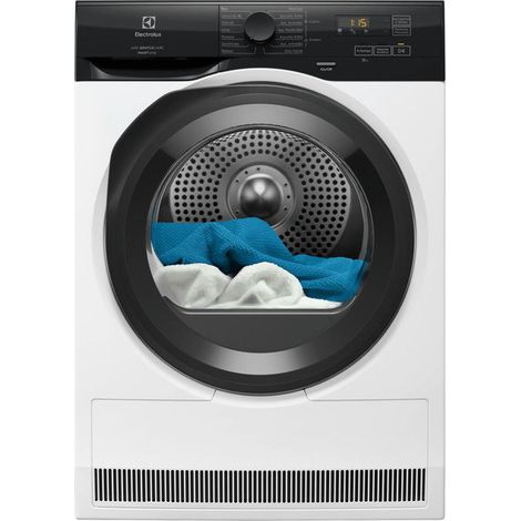 Electrolux EW6H1ZBG8C asciugatrice Libera installazione Caricamento frontale 8 kg Bianco, Nero