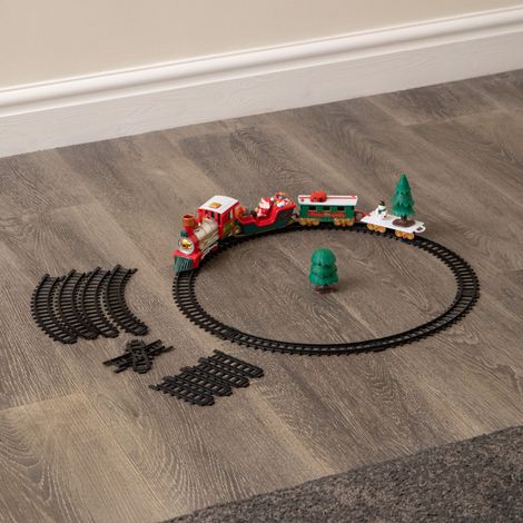Christmas Musical Train Set with Lights & 3 Track Layouts (1/5)
