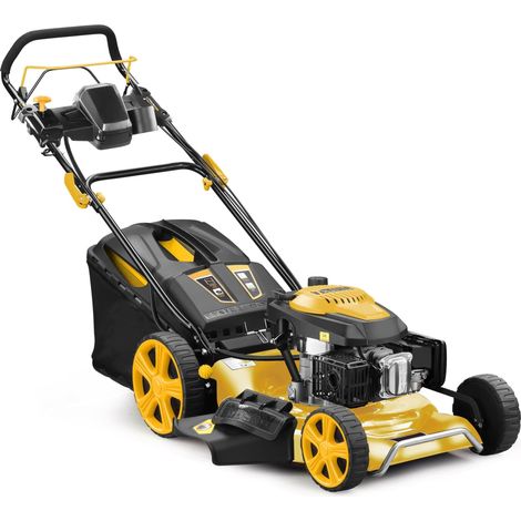 Tondeuse thermique autotractée 196cm3 Nemura - Coupe 53cm + Démarrage Électrique + Variateur de Vitesse (1/5)