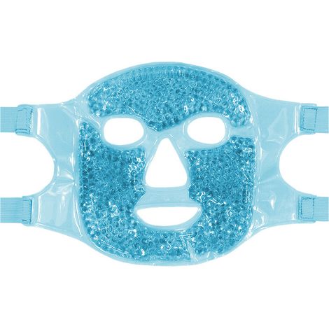 Masque visage froid pour les yeux, compresse glacée, réduit les poches et les cernes, billes de gel, compresse chaud/froid (1/5)