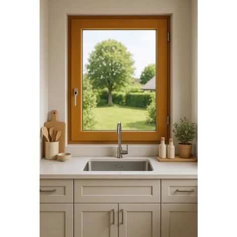 Fenster gd-menuiseries 1 vantail tirant droite Holz 60x45 cm