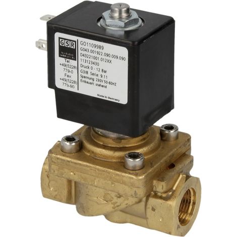 Electrovanne GSR E4322/1001/.012 3/8'', 230 V, 50 Hz