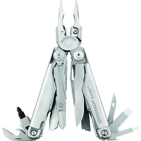 Leatherman Surge Premium Attrezzo Multifunzione Large con 21 Utensili