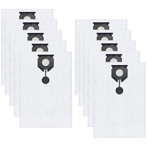 Accessoires pour aspirateurs eau et poussière Kärcher NT 30/1 Ap Te L, NT 30/1 Ap L, NT 30/1 Tact L et NT 30/1 Tact Te L 30 L. Sacs de rechange pour aspirateur (10 pièces). (1/5)