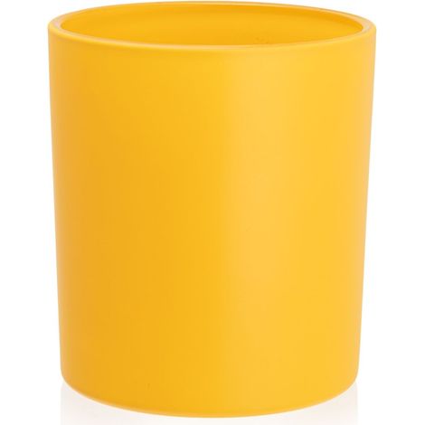 Contenant de bougie jaune 300 ml