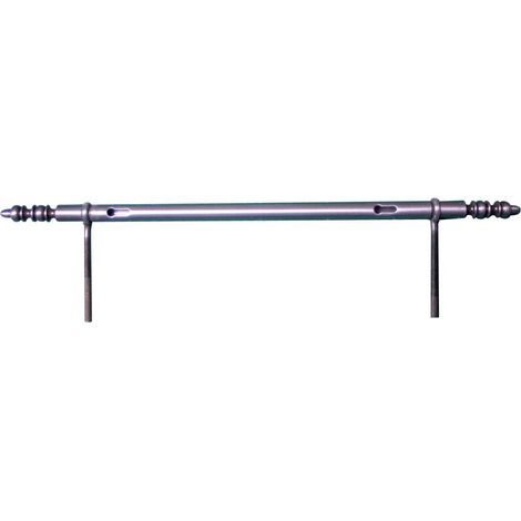 Fiche à lacets N°174 fer patiné argent 904mm BROS 174A904C8 (1/2)