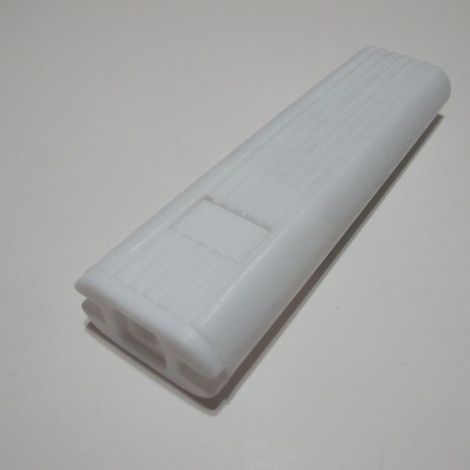 Poignée carrée (ciment), 10 cm, lest de rideau et cordon de suspension, accessoires pour rideaux