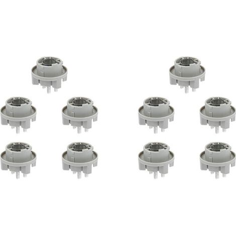 10 Pièces Lampe de Douille de Base D'Ampoule de Clignotant pour SL W124 R129 W140 W202 W168 A0008269582 Accessoires (1/2)