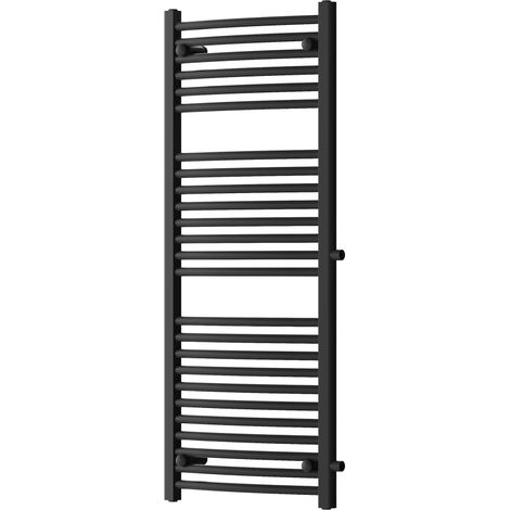Radiateur latéral de salle de bains Mexen Ares 1200 x 500 mm, 531 W, noir - W102-1200-500-00-70-S (1/3)