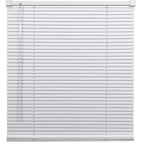 Tenda veneziana per finestra in pvc bianca - 120x250 cm (1/4)