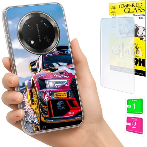 Funda para Honor Magic7 Lite con cubierta fotográfica y tapa trasera + cristal 9H (1/5)