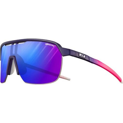 Gafas Julbo Frequency Violeta Rosa Mate Reactiv Alto Contraste 1-3 (1/5)