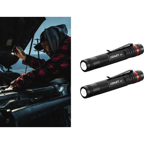 Helle LED Stift Taschenlampen SET mit Inspektionsstrahl für Freizeit & Beruf (1/5)